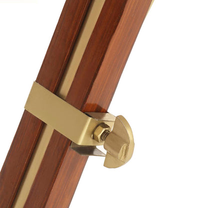 Stojací Lampa Na Stativu Masivní Mangovníkové Dřevo 193 Cm