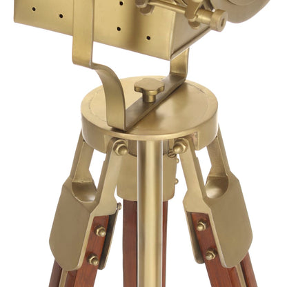 Stojací Lampa Na Stativu Masivní Mangovníkové Dřevo 193 Cm