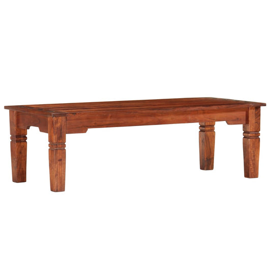 Konferenční Stolek 110 X 50 X 35 Cm Masivní Akáciové Dřevo