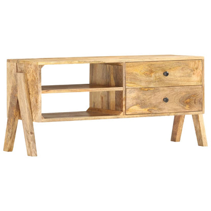Tv Stolek 97 X 35 X 47 Cm Masivní Mangovníkové Dřevo