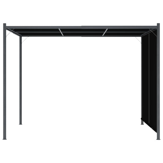 Zahradní Pergola Se Zatahovací Střechou 3 X 3 M