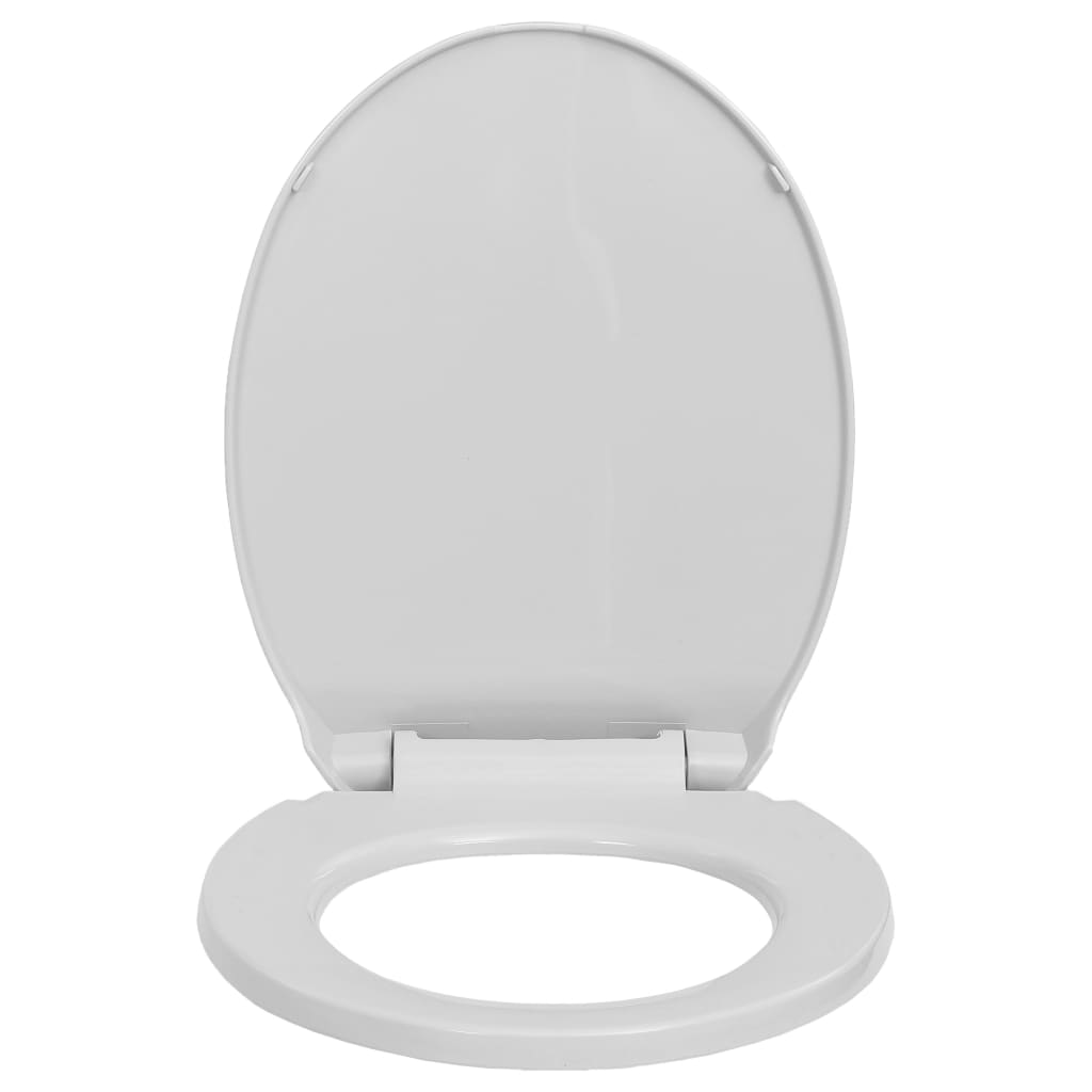 WC sedátko s pomalým sklápěním rychloupínací světle šedé oválné