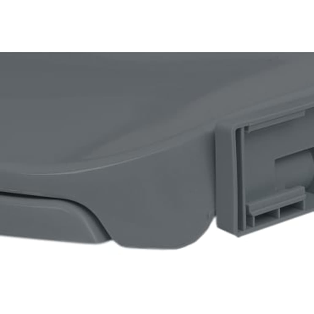 Wc Sedátko S Pomalým Sklápěním Šedé Oválné