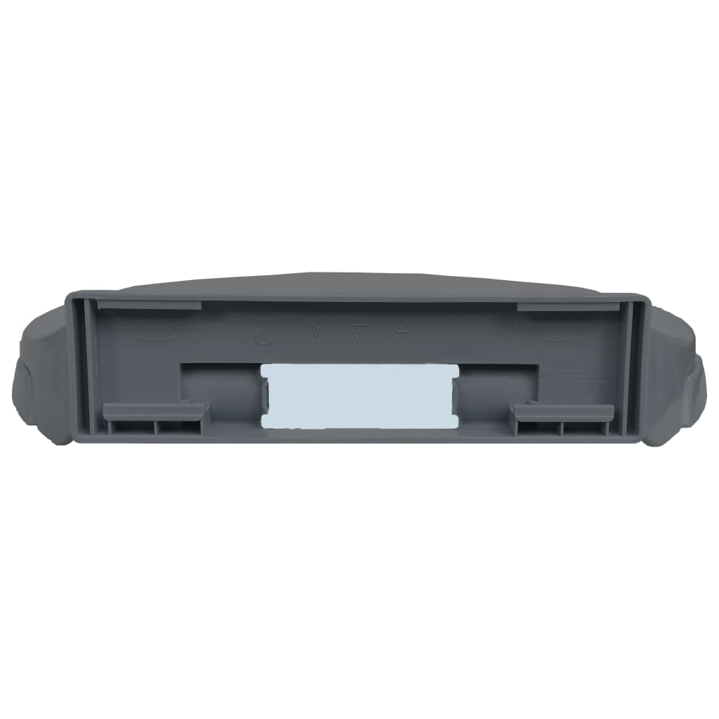 Wc Sedátko S Pomalým Sklápěním Šedé Oválné