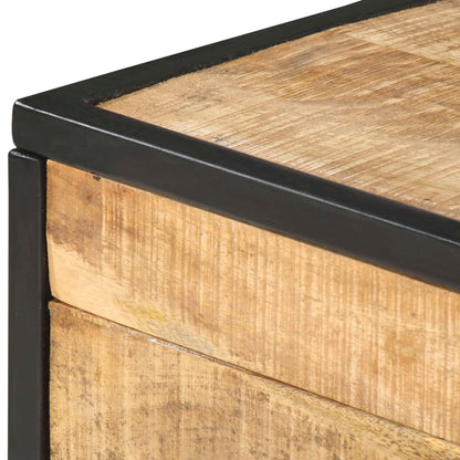 Konferenční Stolek 70 X 50 X 33 Cm Masivní Mangovníkové Dřevo