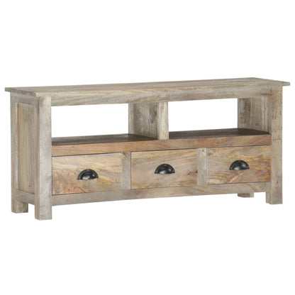 Tv Stolek 110 X 30 X 50 Cm Masivní Mangovníkové Dřevo