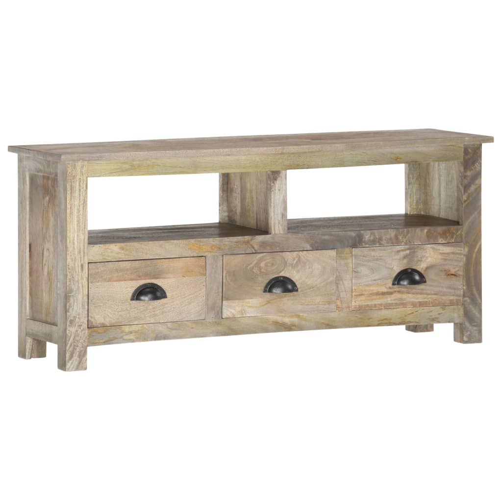 Tv Stolek 110 X 30 X 50 Cm Masivní Mangovníkové Dřevo