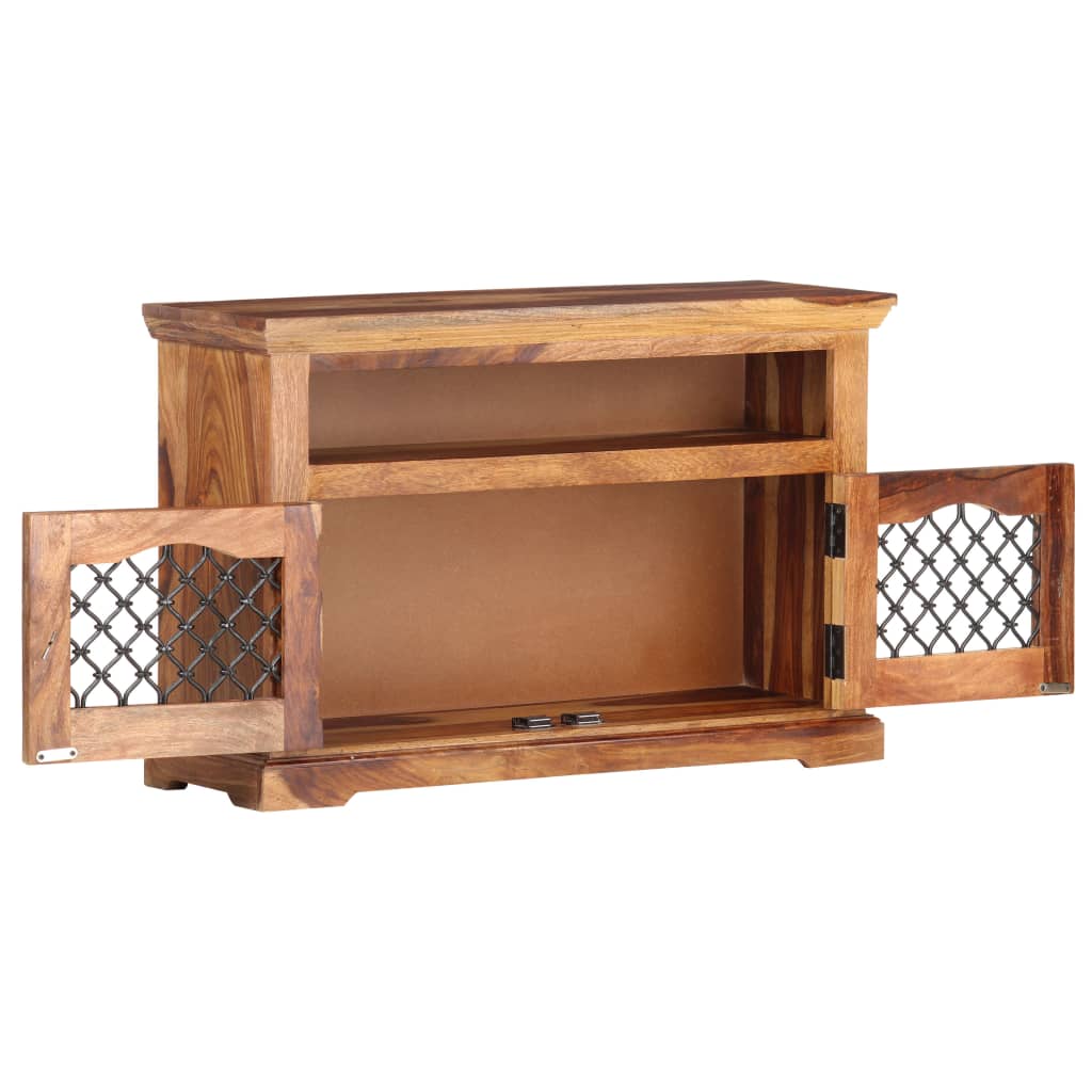 Tv Stolek 90 X 30 X 60 Cm Masivní Sheeshamové Dřevo