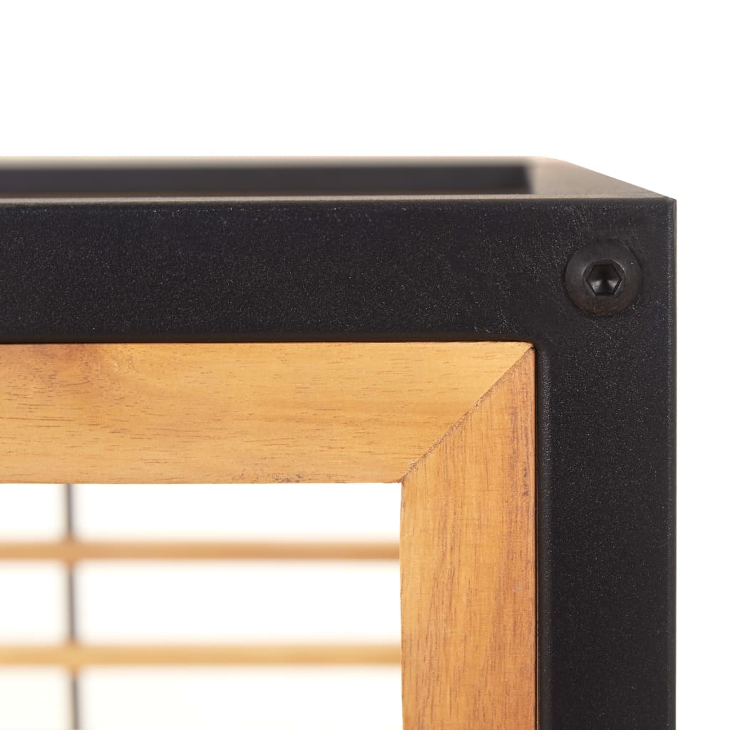 Zahradní Lavice S Poduškami 136 Cm Masivní Akácie Tmavě Šedá