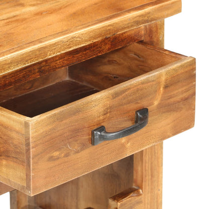 Skříňka Na Víno 40 X 30 X 80 Cm Masivní Akáciové Dřevo