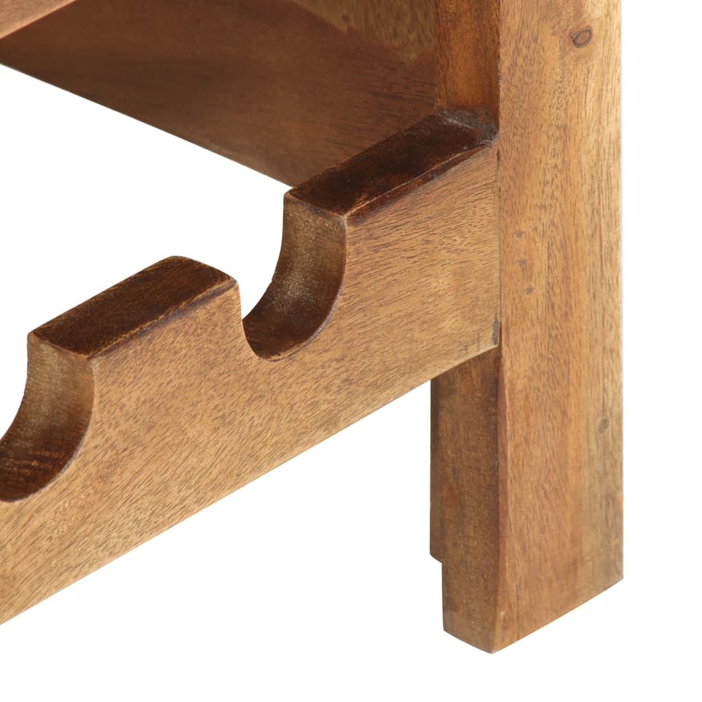 Skříňka Na Víno 40 X 30 X 80 Cm Masivní Akáciové Dřevo