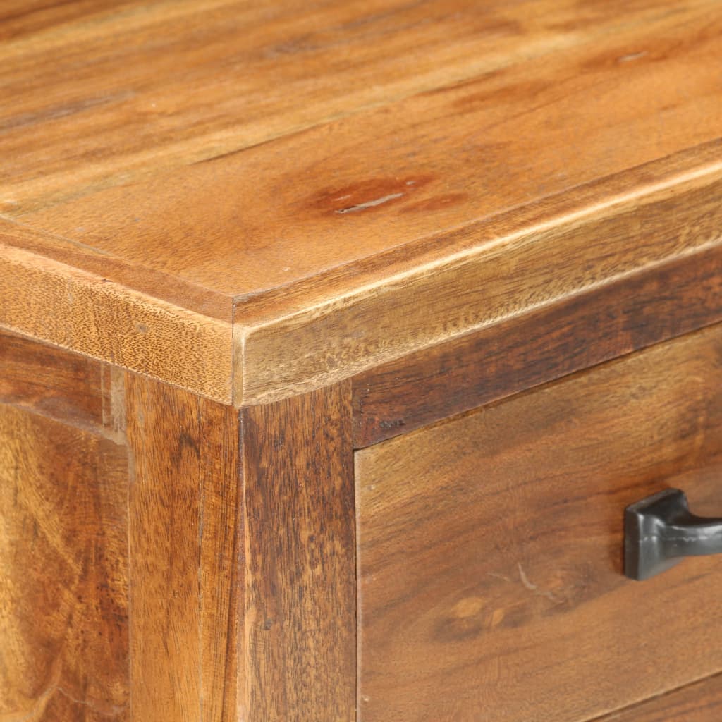 Skříňka Na Víno 40 X 30 X 80 Cm Masivní Akáciové Dřevo