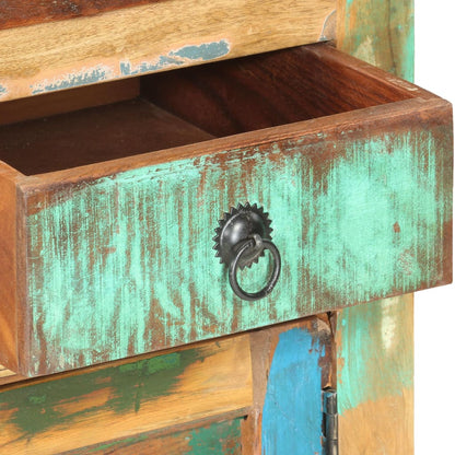 Příborník 70 X 35 X 65 Cm Masivní Recyklované Dřevo