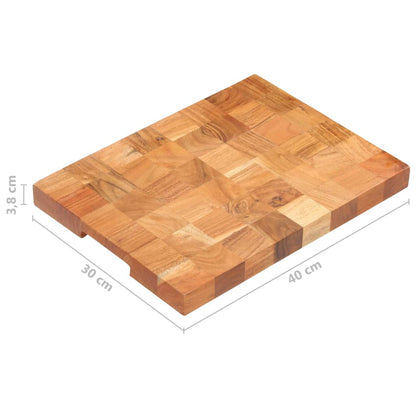 Prkénko Na Krájení Potravin 40 X 30 X 3,8 Cm Masivní Akácie