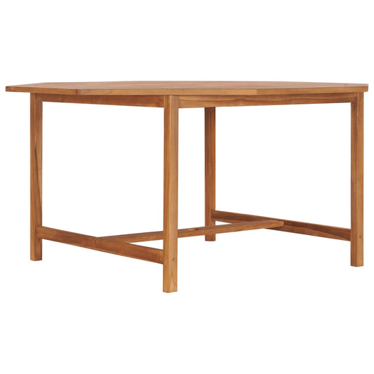 Zahradní Stůl 150 X 150 X 75 Cm Masivní Teakové Dřevo
