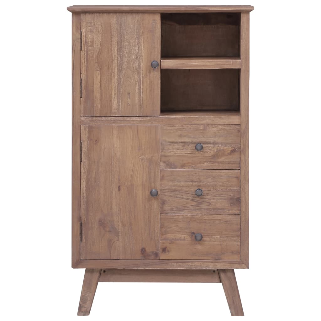 Komoda 60 X 30 X 100 Cm Masivní Teakové Dřevo