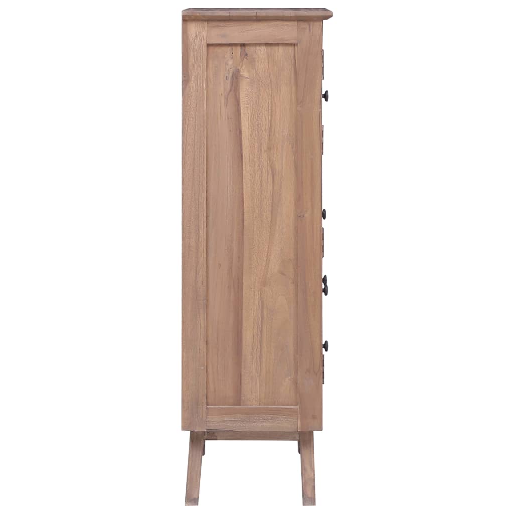 Komoda 60 X 30 X 100 Cm Masivní Teakové Dřevo