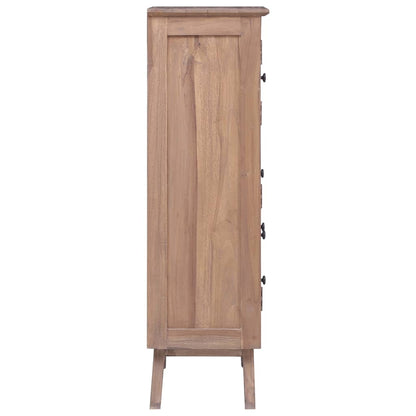 Komoda 60 X 30 X 100 Cm Masivní Teakové Dřevo