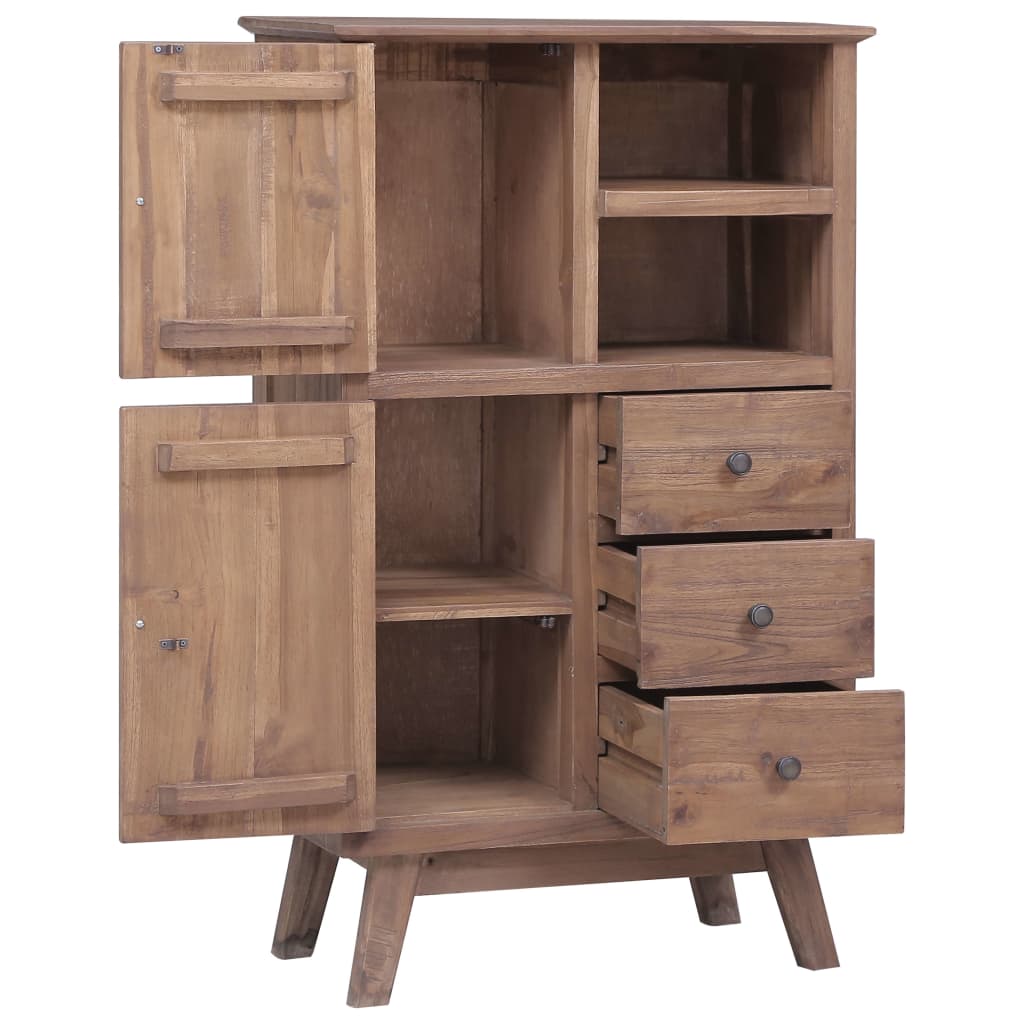 Komoda 60 X 30 X 100 Cm Masivní Teakové Dřevo