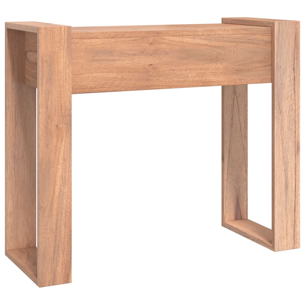Konzolový Stolek 90 X 35 X 75 Cm Masivní Teakové Dřevo