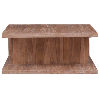 Konferenční Stolek 70 X 70 X 30 Cm Masivní Teakové Dřevo
