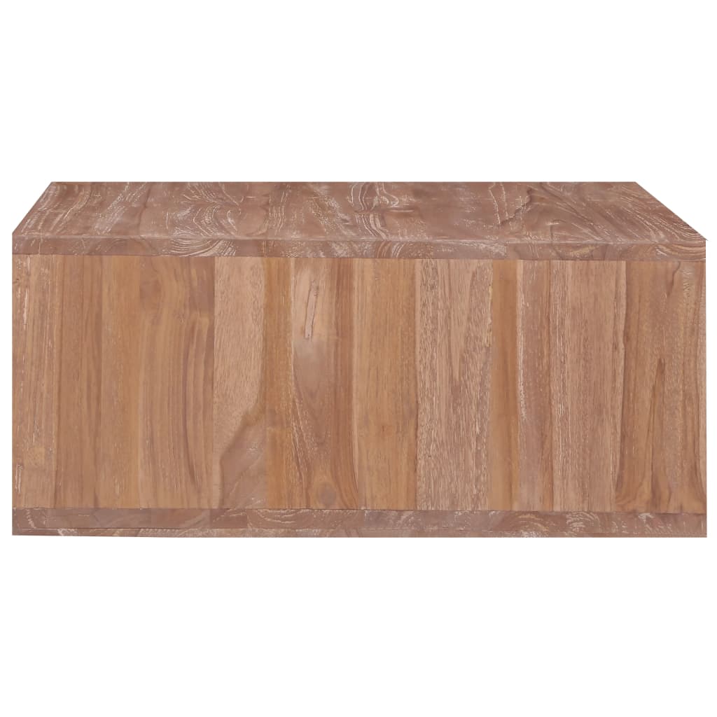 Konferenční Stolek 70 X 70 X 30 Cm Masivní Teakové Dřevo