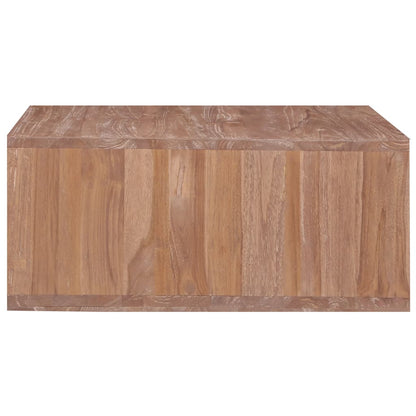 Konferenční Stolek 70 X 70 X 30 Cm Masivní Teakové Dřevo