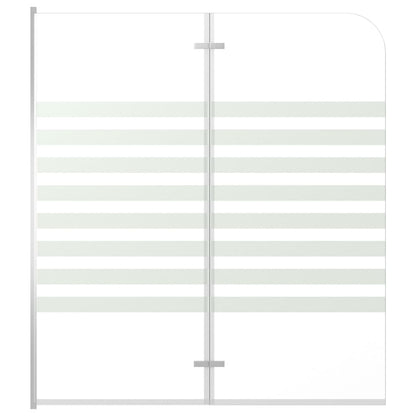 Sprchový Kout 120 X 140 Cm Tvrzené Sklo Pruhovaný