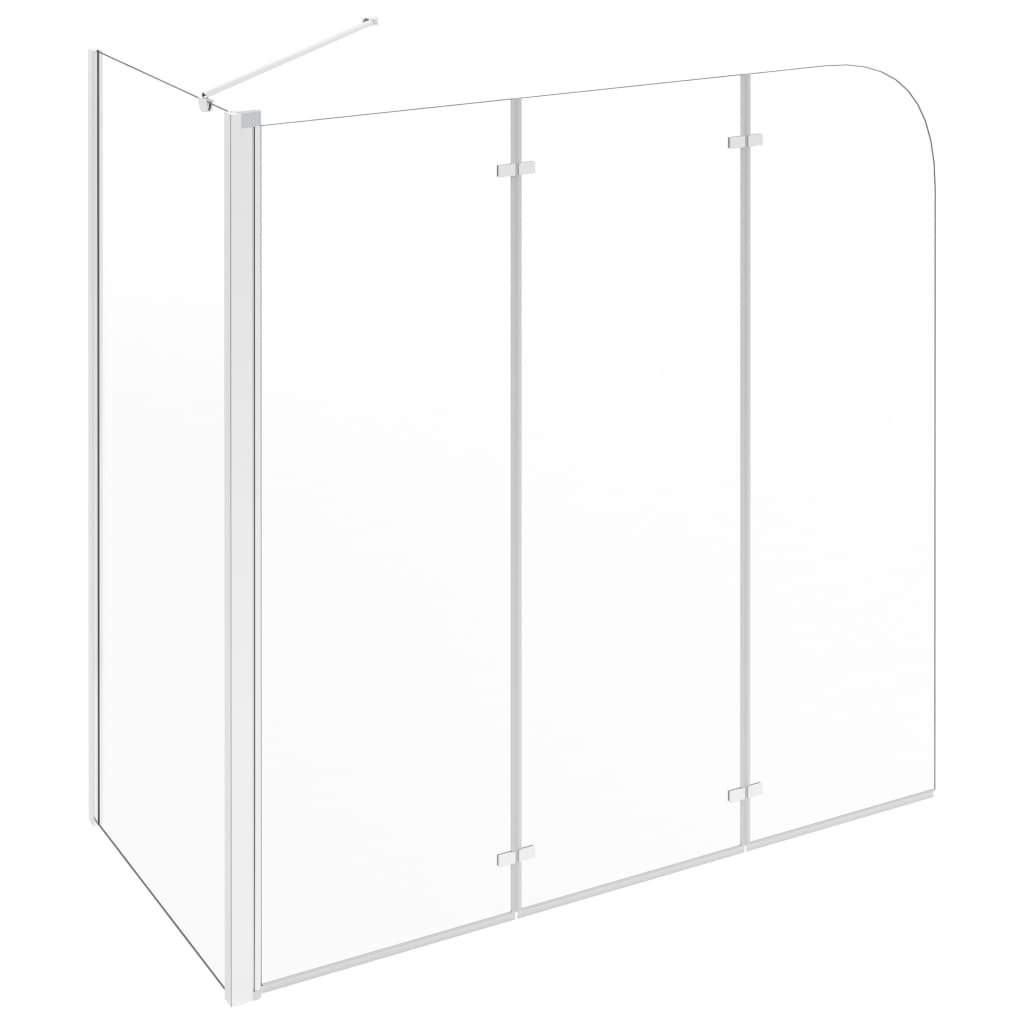 Sprchový Kout 120 X 69 X 130 Cm Tvrzené Sklo Průhledný