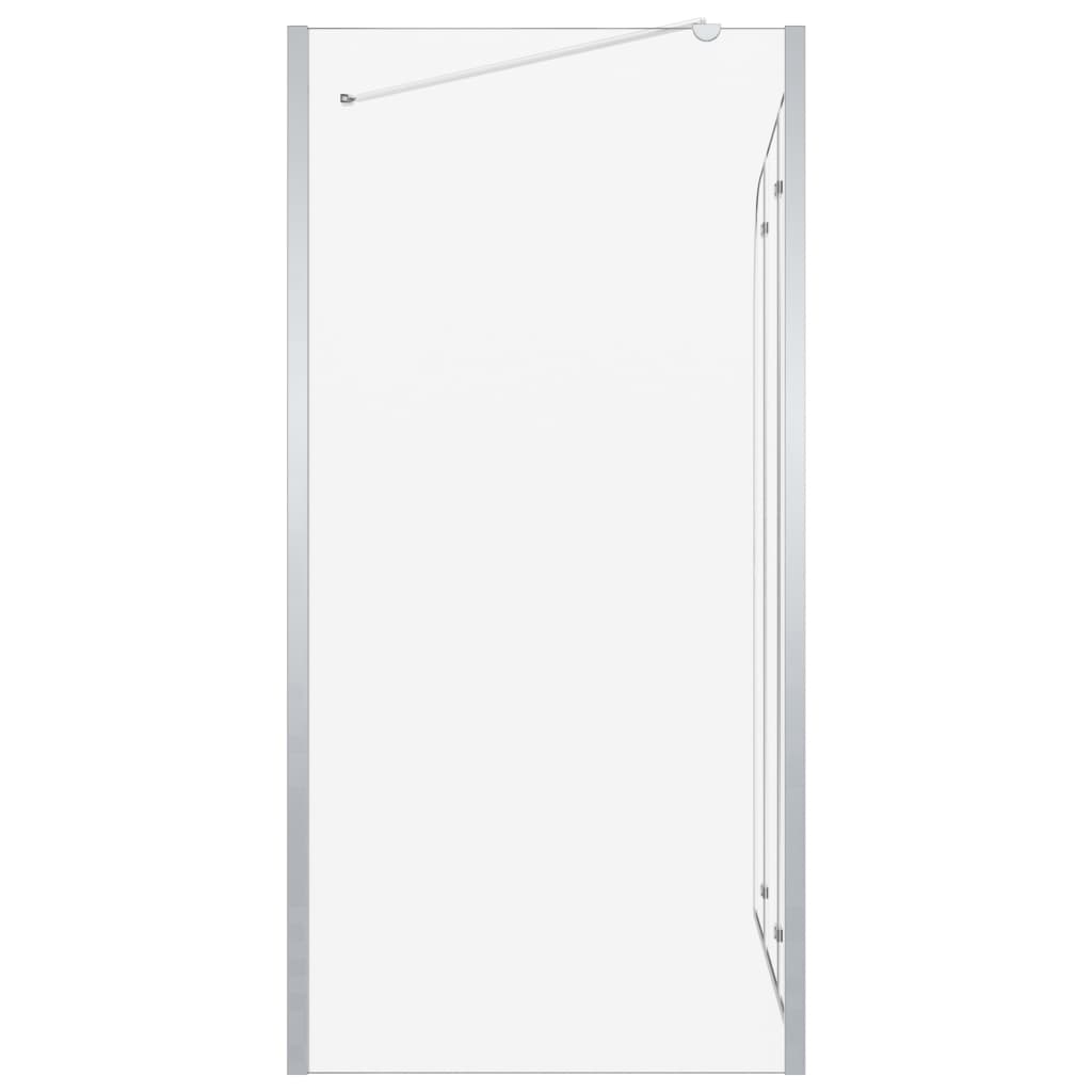 Sprchový Kout 120 X 69 X 130 Cm Tvrzené Sklo Průhledný