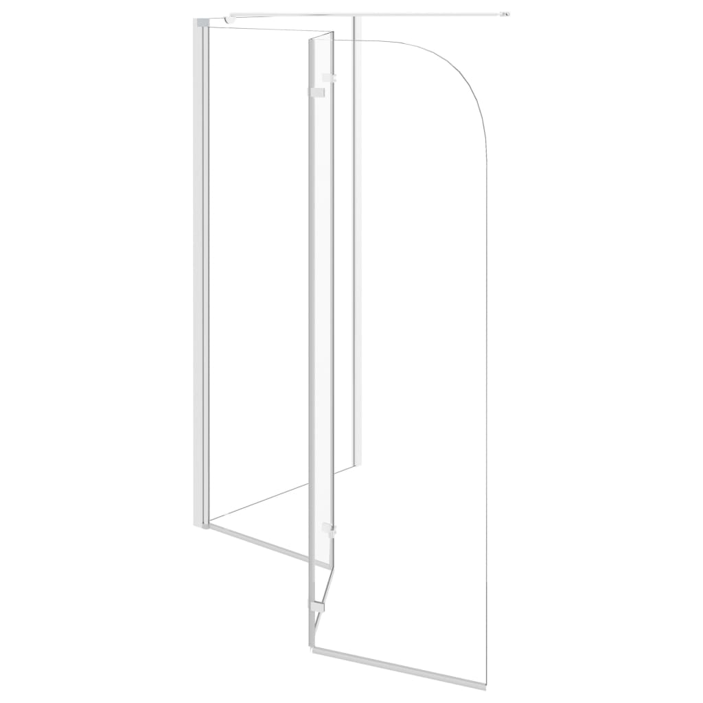 Sprchový Kout 120 X 69 X 130 Cm Tvrzené Sklo Průhledný