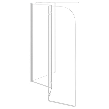 Sprchový Kout 120 X 69 X 130 Cm Tvrzené Sklo Průhledný
