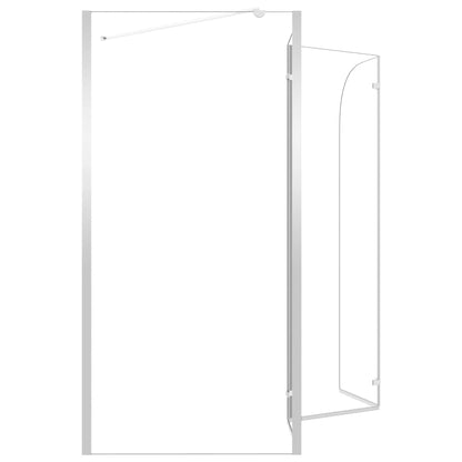 Sprchový Kout 120 X 69 X 130 Cm Tvrzené Sklo Průhledný