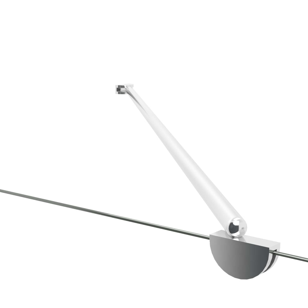 Sprchový Kout 120 X 69 X 130 Cm Tvrzené Sklo Průhledný