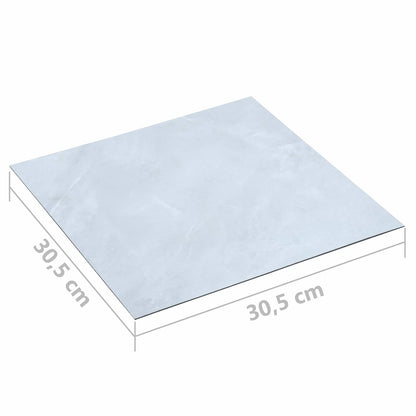 Podlahová Prkna 55 Pcs Bílý 5,11 M² Pvc
