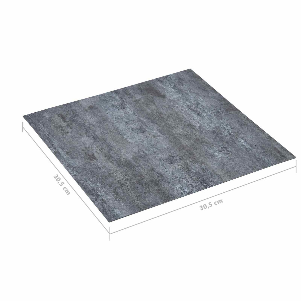 Podlahová Prkna 5,11 M² 55 Pcs Pvc Šedý Mramor