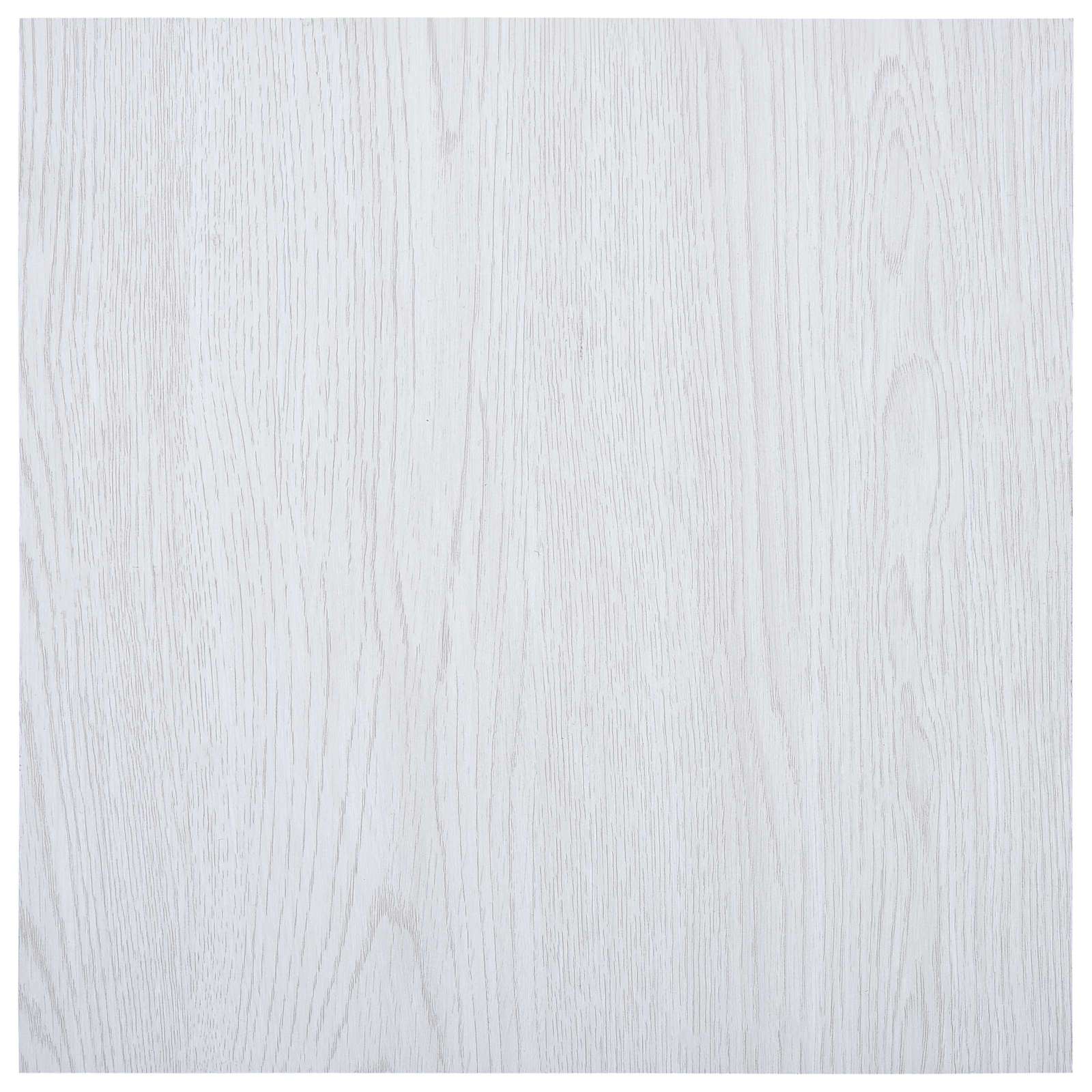 Podlahová Prkna 5,11 M² 55 Pcs Pvc Bílá Dřevo
