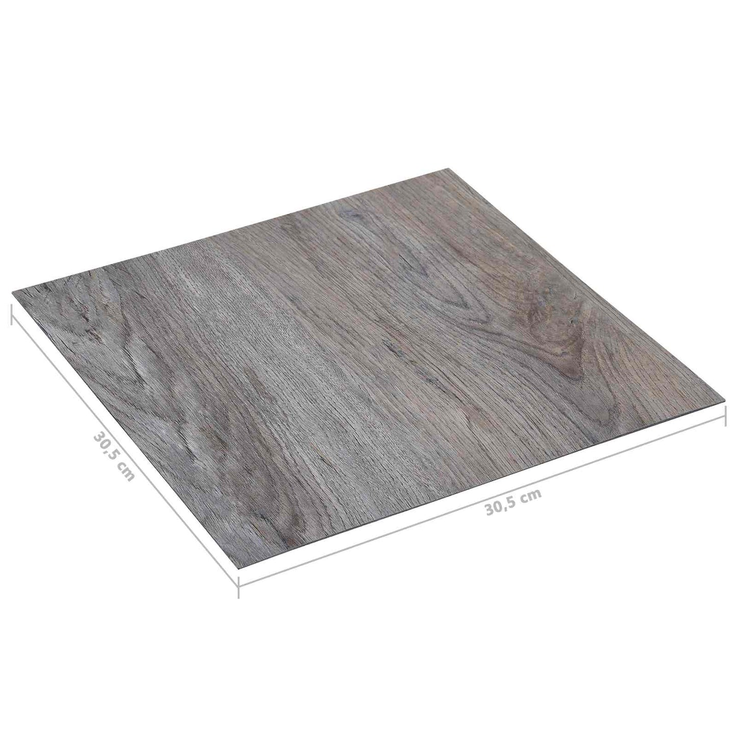Podlahová Prkna 55 Pcs Světle Hnědá 5,11 M² Pvc