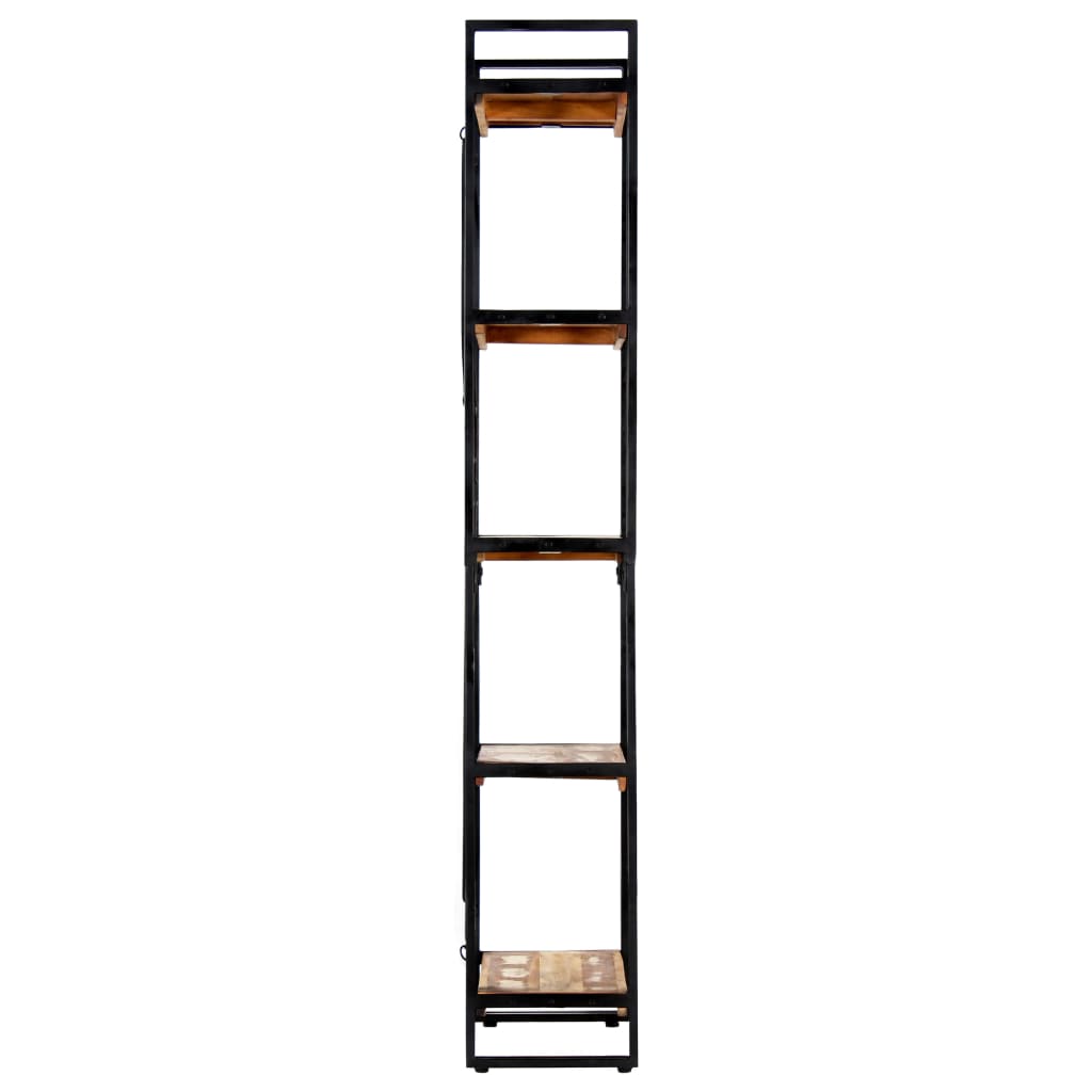 Knihovna S 5 Policemi 60X30X180 Cm Masivní Recyklované Dřevo