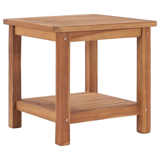 Konferenční Stolek 45 X 45 X 45 Cm Masivní Teakové Dřevo