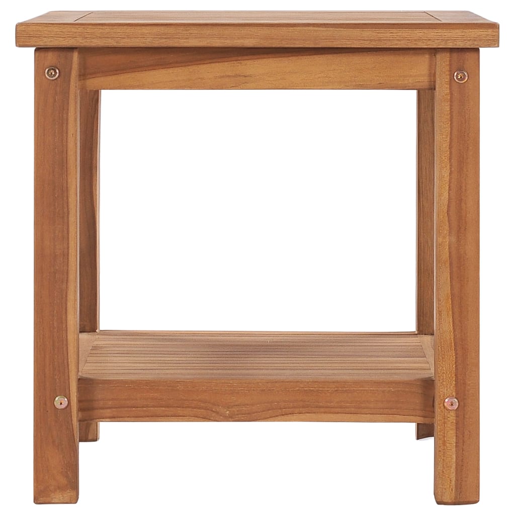 Konferenční Stolek 45 X 45 X 45 Cm Masivní Teakové Dřevo