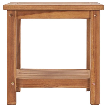 Konferenční Stolek 45 X 45 X 45 Cm Masivní Teakové Dřevo
