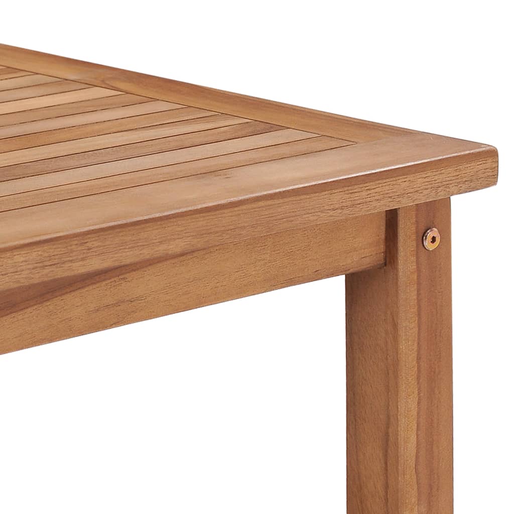 Konferenční Stolek 45 X 45 X 45 Cm Masivní Teakové Dřevo