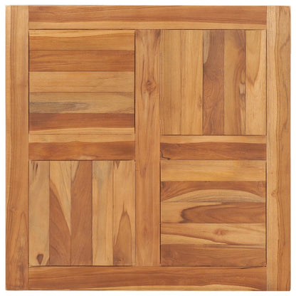 Stolní Deska Masivní Teakové Dřevo 70 X 70 X 2,5 Cm