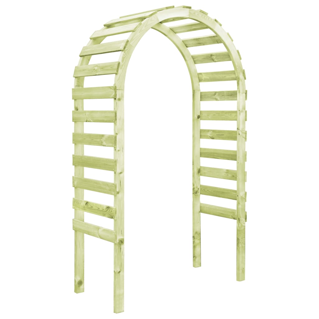 Zahradní Pergola 130X60X230 Cm Impregnované Borové Dřevo