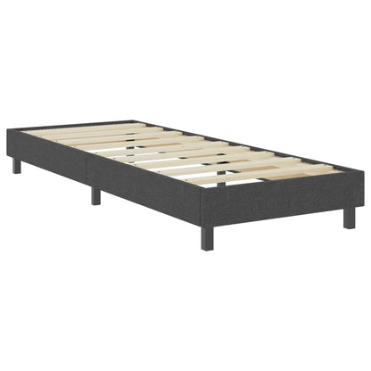 Postel Boxspring Šedá Textil