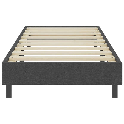 Postel Boxspring Šedá Textil
