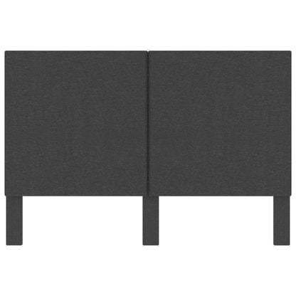 Čelo Postele Tmavě Šedé Textil 180 X 200 Cm