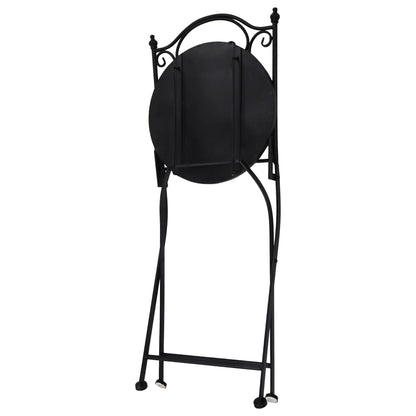 3Dílný Mozaikový Bistro Set Keramický Terakotový