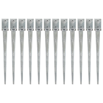 Kotvící Hroty 6 Ks Stříbrné Pozinkovaná Ocel